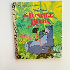 Walt Disneys The Jungle Book- Little Golden Book- Vintage